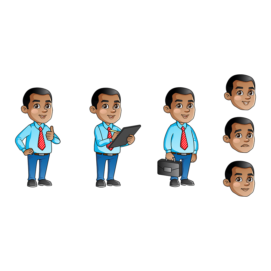 Darell - Character Pack 02 - eLearning Network