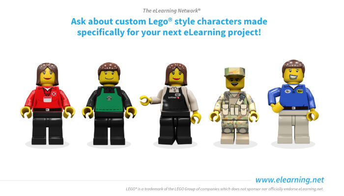 Lego-Style eLearning Characters